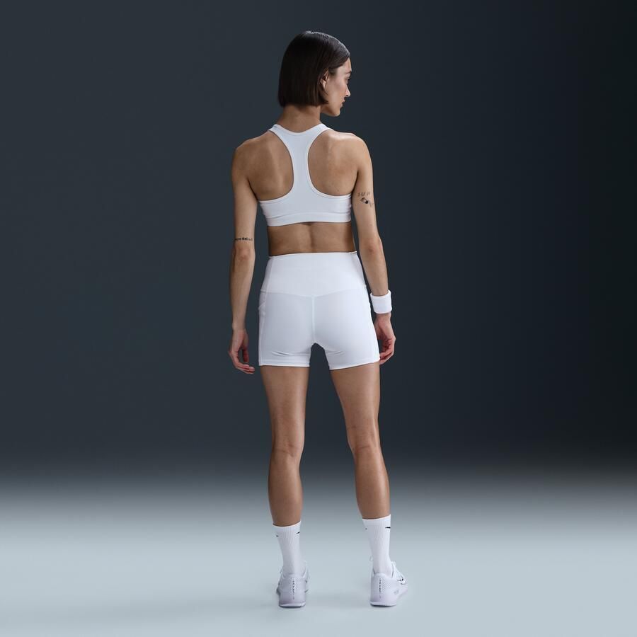 Nike Court Dri-FIT tennisshorts met zakken voor dames Wit - Foto 2