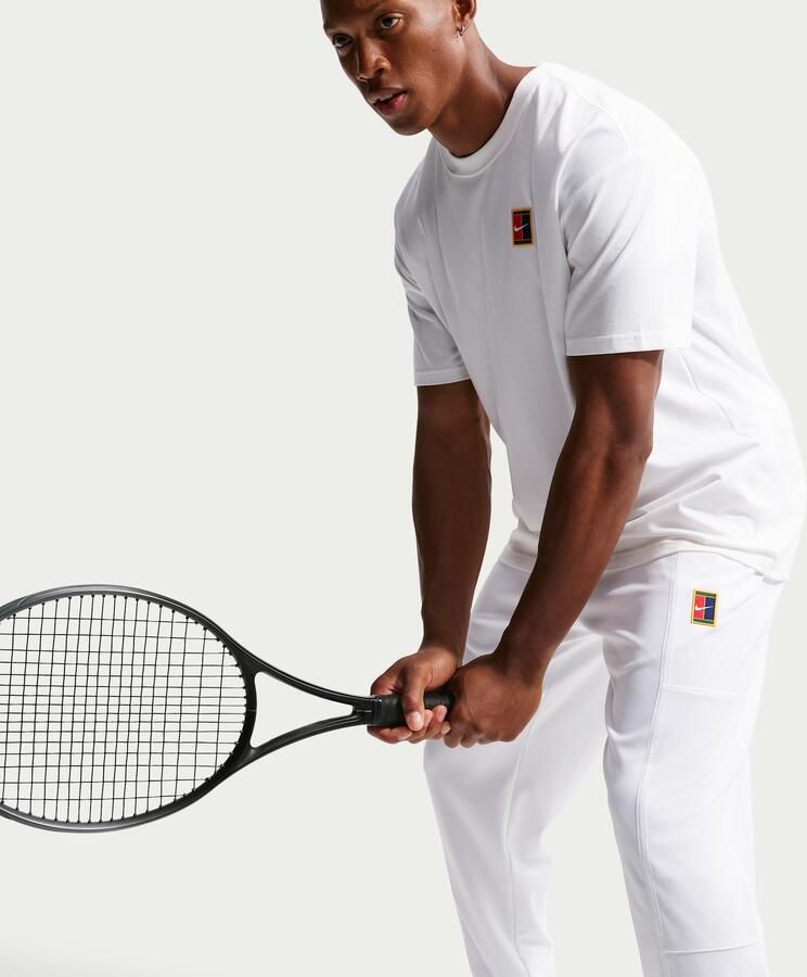 Nike Court Heritage tennisbroek voor heren Wit - Foto 4