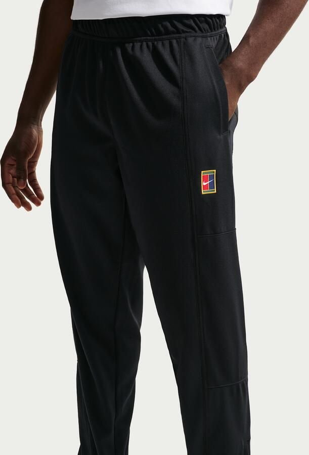 Nike Court Heritage tennisbroek voor heren Zwart - Foto 7
