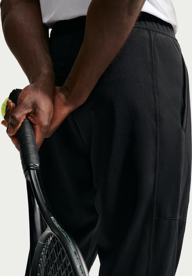 Nike Court Heritage tennisbroek voor heren Zwart - Foto 6
