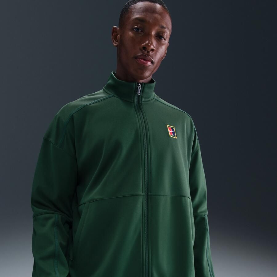 Nike Court Heritage tennisjack voor heren Groen - Foto 4