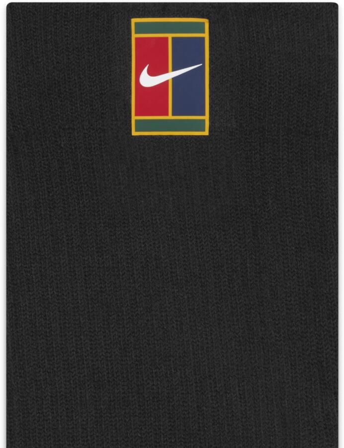Nike Court Multiplier Cushioned Crew tennissokken (2 paar) Zwart - Foto 3