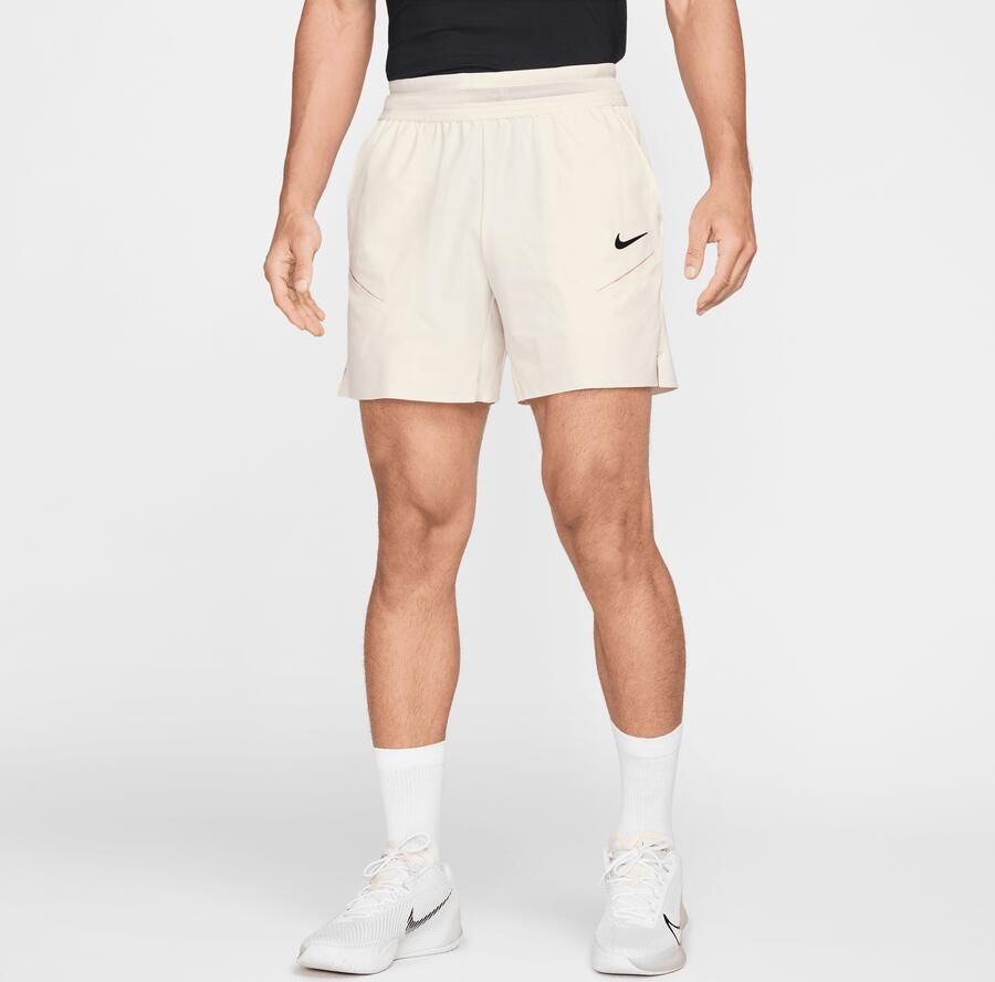 Nike Court Slam Dri-FIT tennisshorts voor heren Bruin - Foto 4