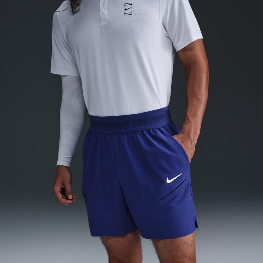 Nike Court Slam Dri-FIT tennisshorts voor heren Paars