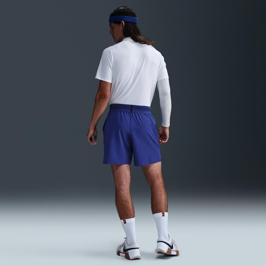 Nike Court Slam Dri-FIT tennisshorts voor heren Paars - Foto 3