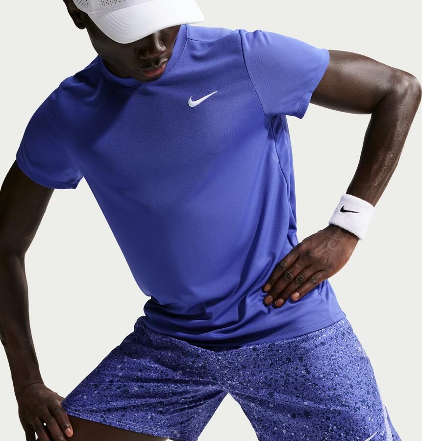 Nike Court Victory Dri-FIT herenshorts (18 cm) Blauw - Foto 2