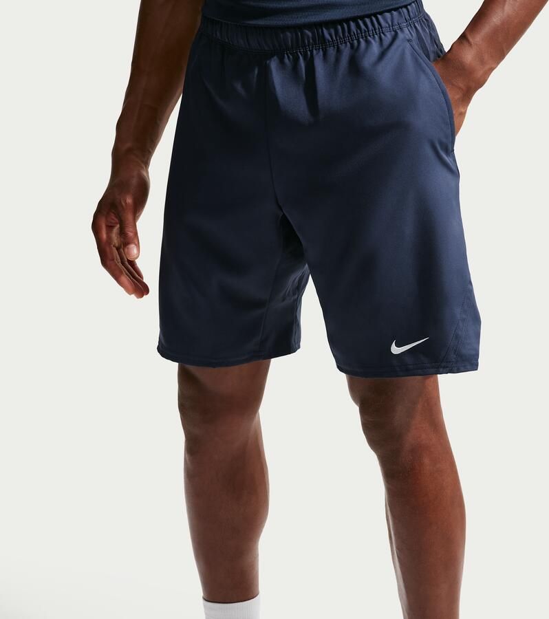 Nike Court Victory Dri-FIT tennisshorts voor heren (18 cm) Blauw - Foto 5