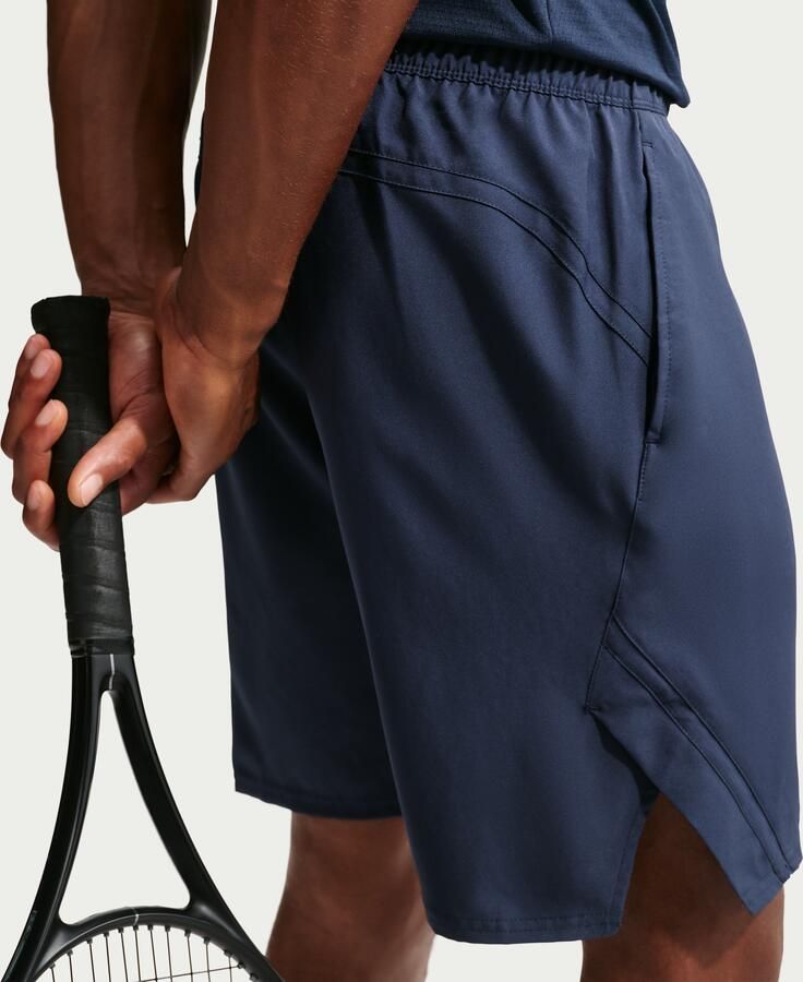 Nike Court Victory Dri-FIT tennisshorts voor heren (18 cm) Blauw - Foto 6
