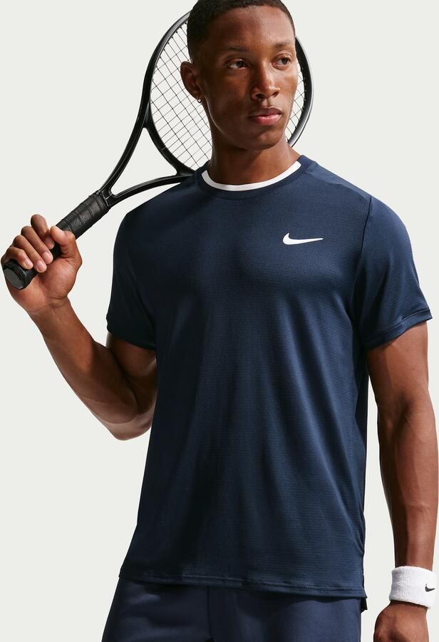 Nike Court Victory Dri-FIT tennisshorts voor heren (18 cm) Blauw - Foto 7
