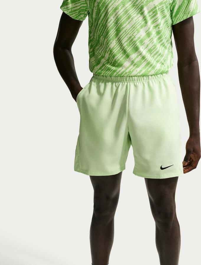 Nike Court Victory Dri-FIT tennisshorts voor heren (18 cm) Groen - Foto 3