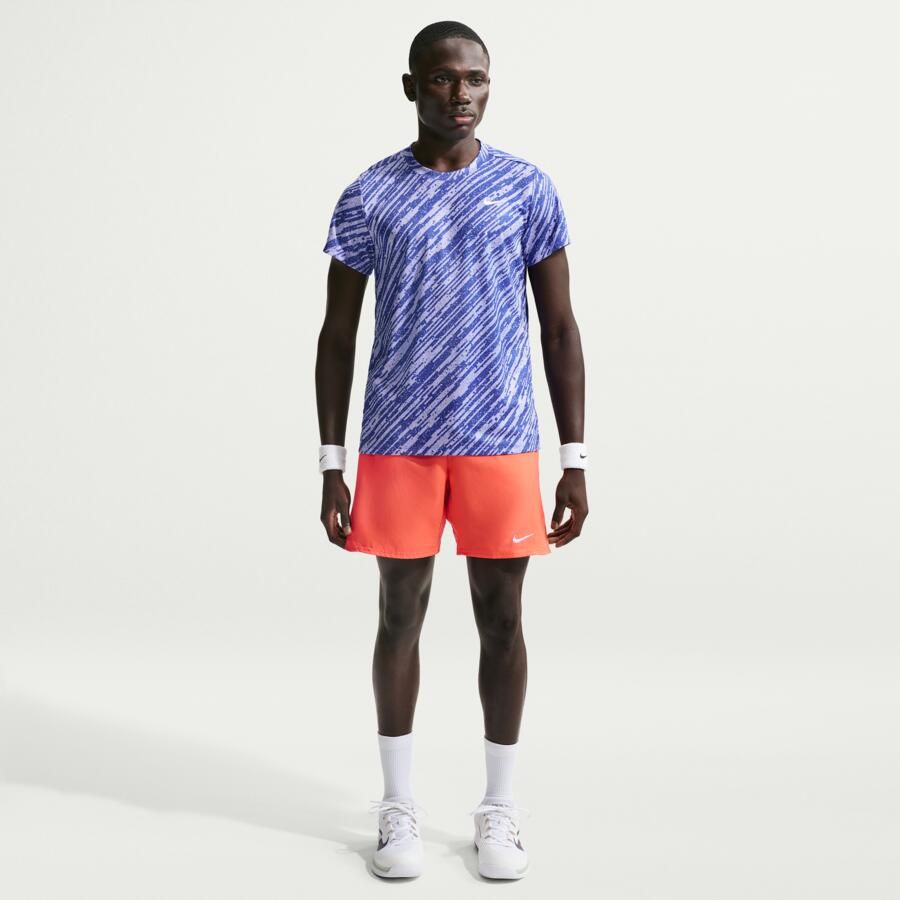 Nike Court Victory Dri-FIT tennisshorts voor heren (18 cm) Oranje - Foto 4