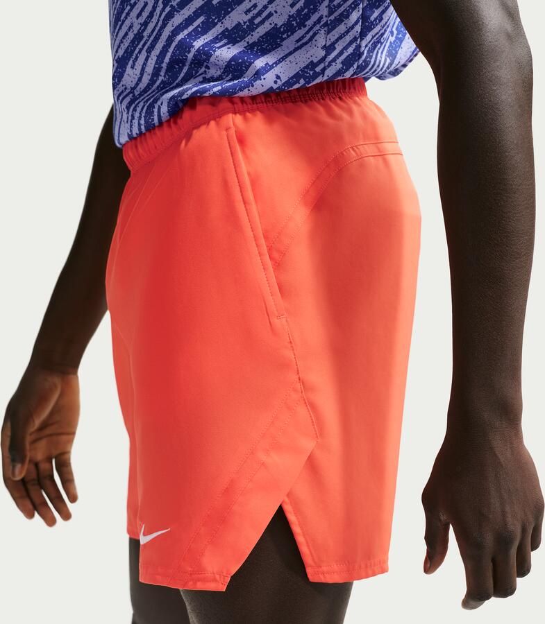 Nike Court Victory Dri-FIT tennisshorts voor heren (18 cm) Oranje - Foto 2