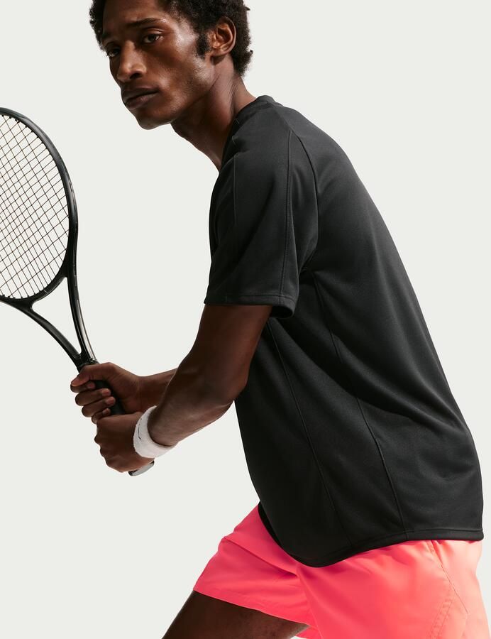 Nike Court Victory Dri-FIT tennisshorts voor heren (18 cm) Roze - Foto 4