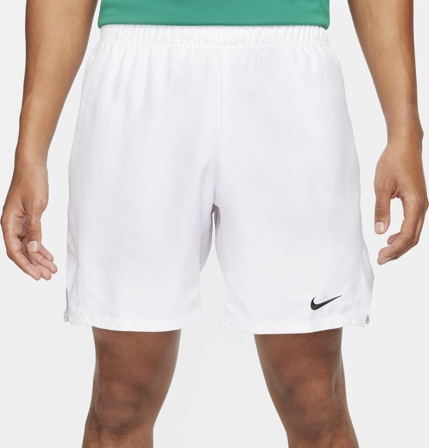 Nike Court Victory Dri-FIT tennisshorts voor heren (18 cm) Wit - Foto 5