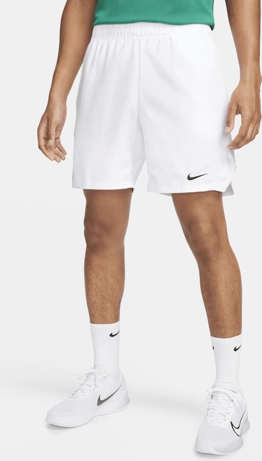 Nike Court Victory Dri-FIT tennisshorts voor heren (18 cm) Wit - Foto 4