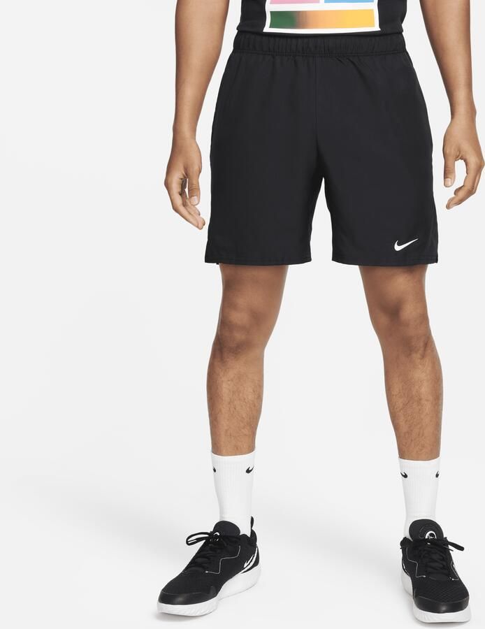 Nike Court Victory Dri-FIT tennisshorts voor heren (18 cm) Zwart - Foto 4