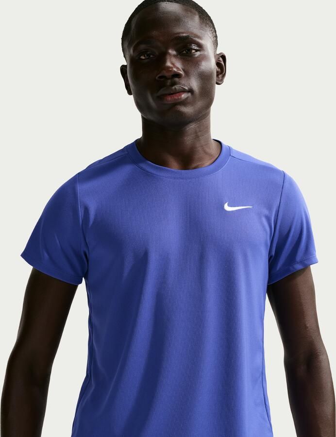 Nike Court Victory Dri-FIT tennistop voor heren Blauw - Foto 4