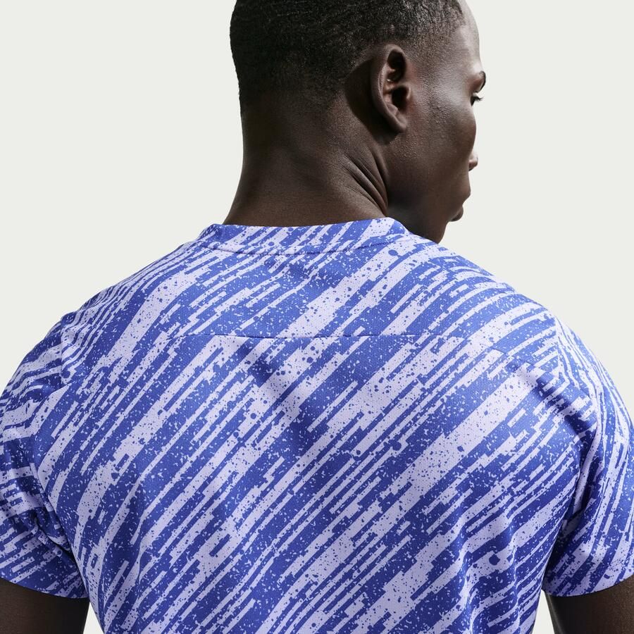 Nike Court Victory Dri-FIT tennistop voor heren Blauw