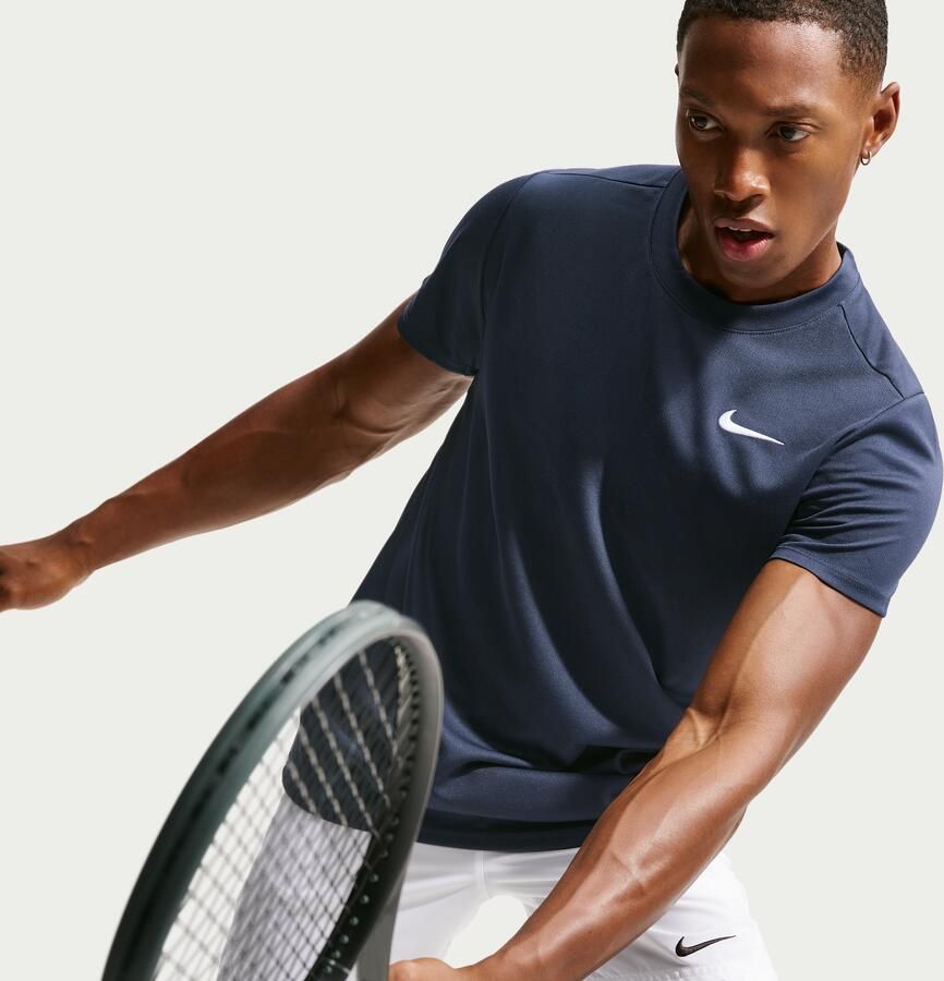 Nike Court Victory Dri-FIT tennistop voor heren Blauw - Foto 3