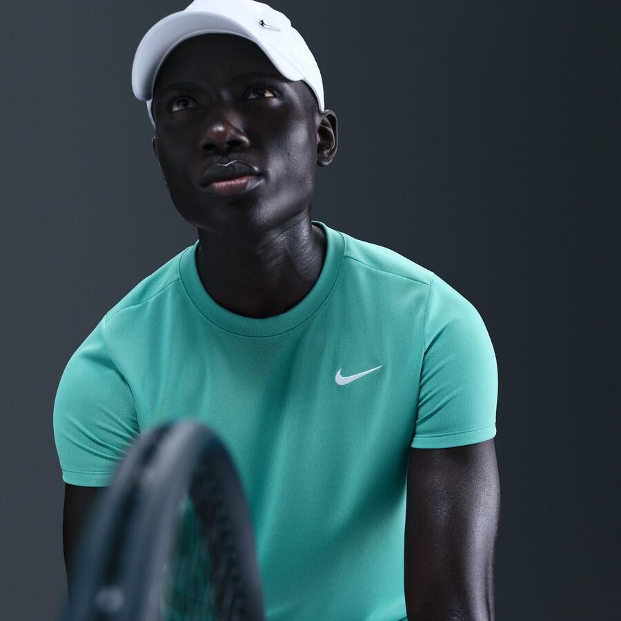 Nike Court Victory Dri-FIT tennistop voor heren Groen - Foto 2