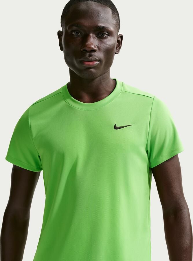 Nike Court Victory Dri-FIT tennistop voor heren Groen - Foto 4