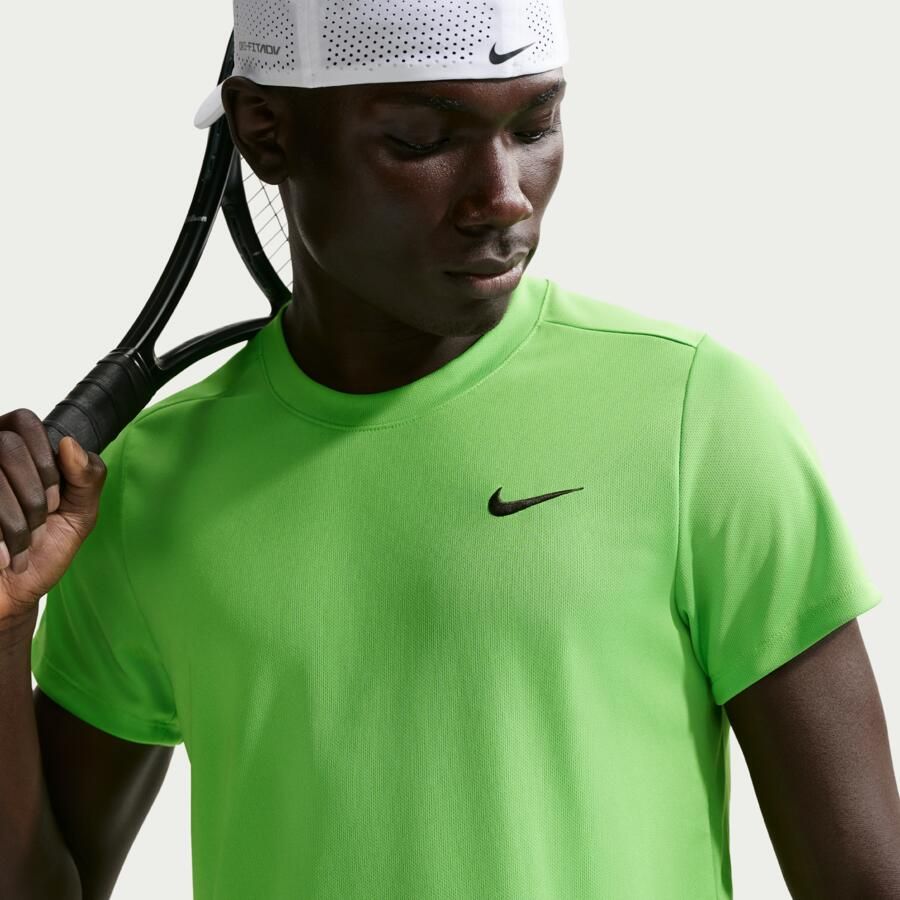 Nike Court Victory Dri-FIT tennistop voor heren Groen - Foto 2