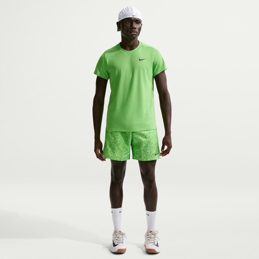 Nike Court Victory Dri-FIT tennistop voor heren Groen - Foto 3