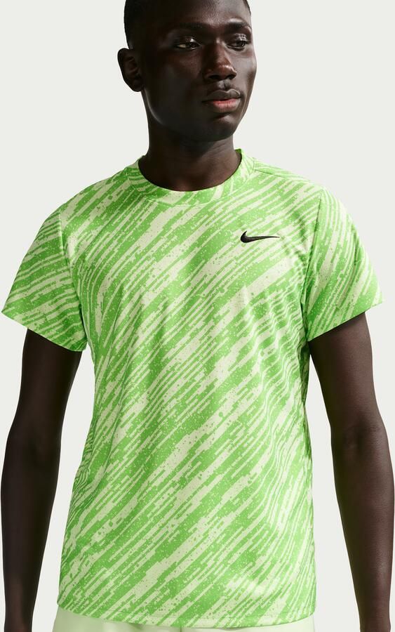 Nike Court Victory Dri-FIT tennistop voor heren Groen - Foto 4