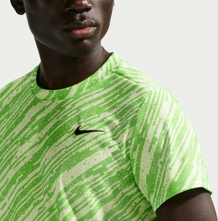 Nike Court Victory Dri-FIT tennistop voor heren Groen - Foto 3