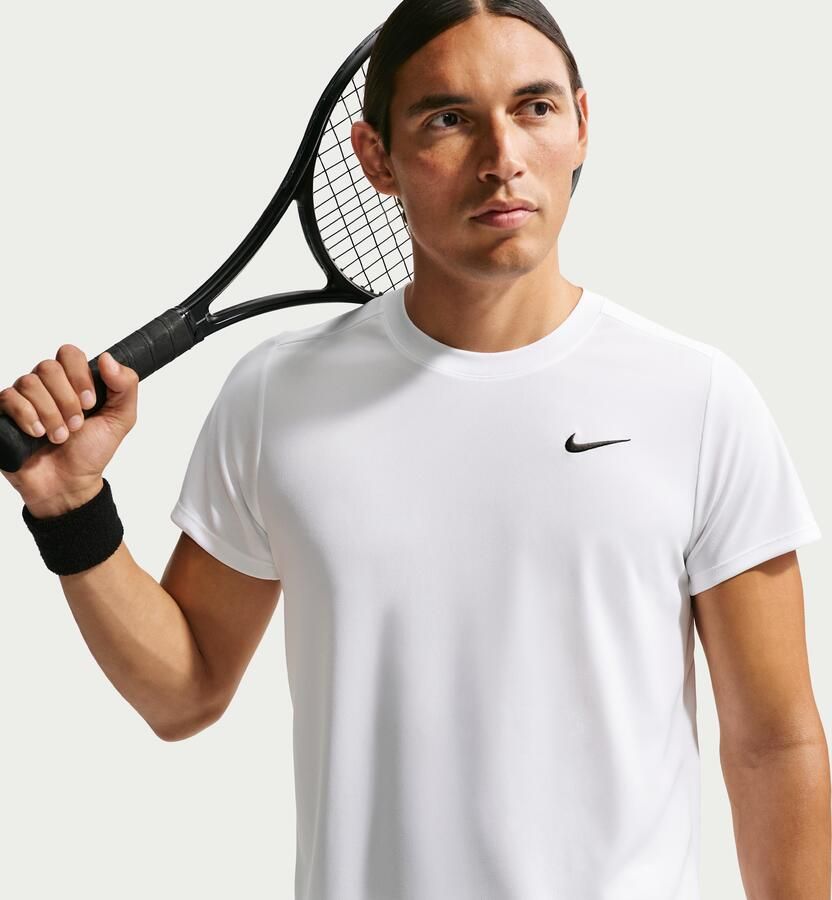 Nike Court Victory Dri-FIT tennistop voor heren Wit