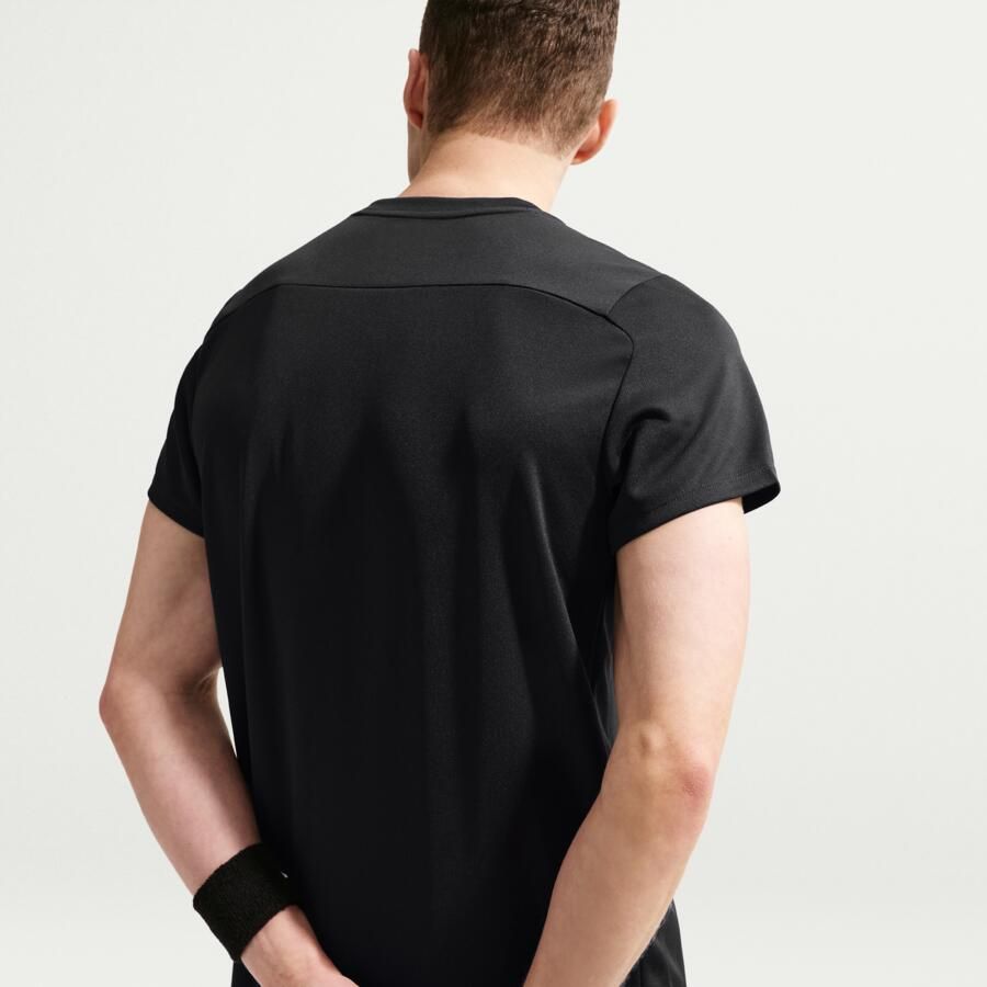Nike Court Victory Dri-FIT tennistop voor heren Zwart - Foto 2