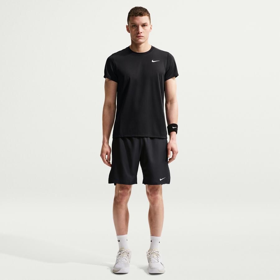 Nike Court Victory Dri-FIT tennistop voor heren Zwart - Foto 4
