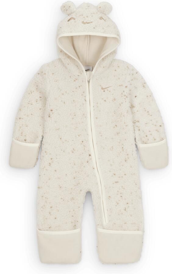 Nike Cozy Comfort coverall voor baby's (0-9 maanden) Bruin - Foto 2