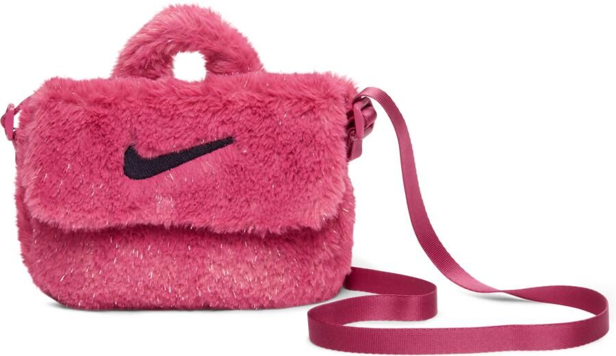 Nike crossbodytas van imitatiebont voor kids (1 liter) Paars - Foto 4