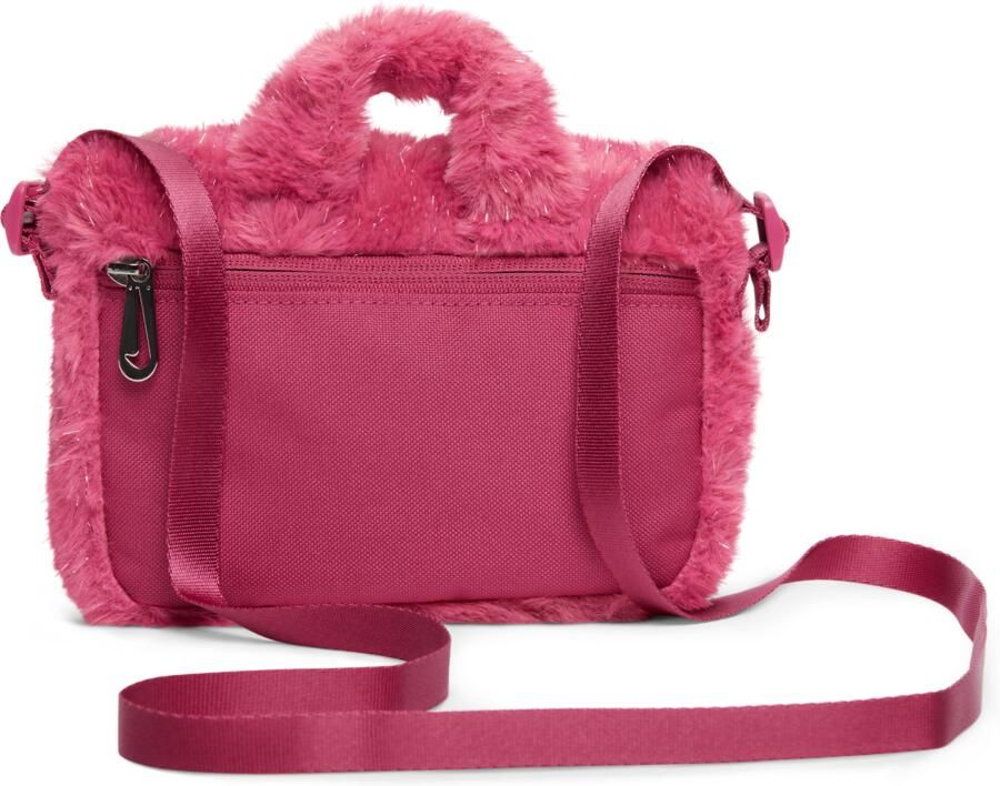 Nike crossbodytas van imitatiebont voor kids (1 liter) Paars