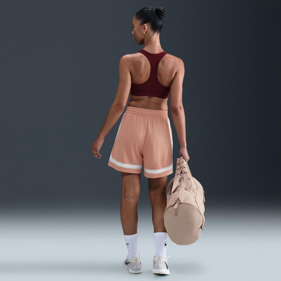 Nike Crossover Dri-FIT basketbalshorts voor dames (13 cm) Roze - Foto 3