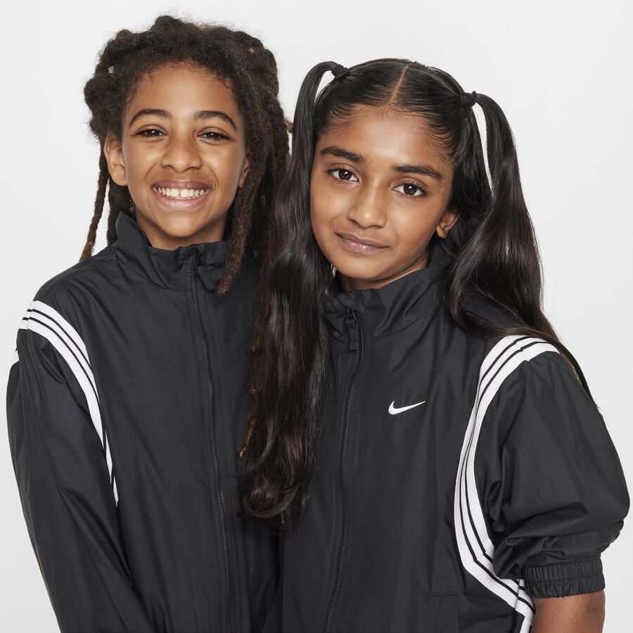 Nike Crossover Repel basketbaljack voor kids Zwart