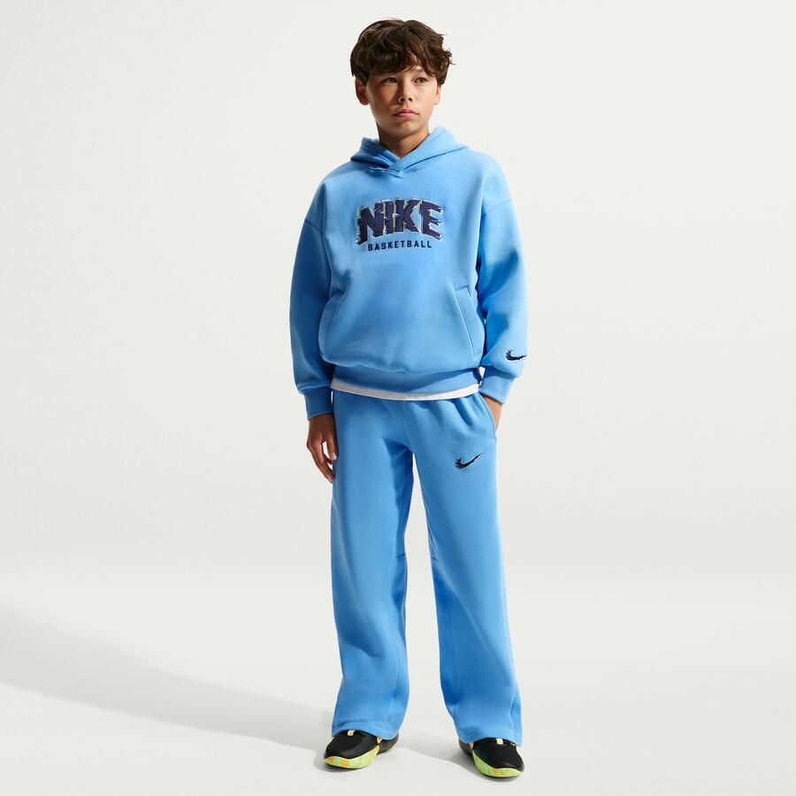 Nike Culture of Basketball fleecebroek voor kids Blauw - Foto 4