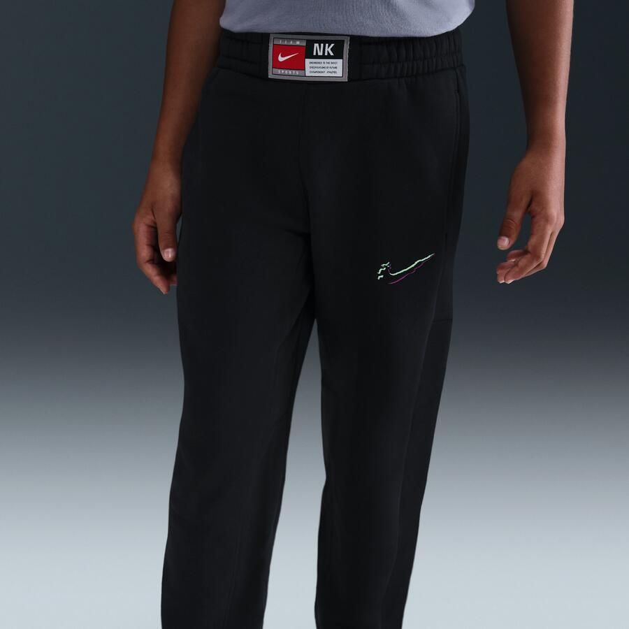 Nike Culture of Basketball fleecebroek voor kids Zwart