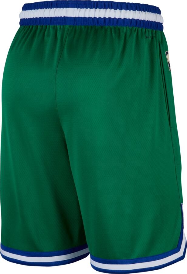 Nike Dallas Mavericks Swingman 2025 26 Hardwood Classics Dri-FIT NBA shorts voor heren Groen