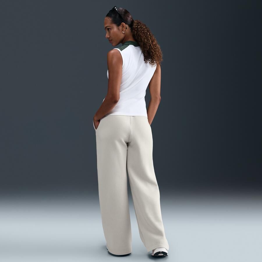 Nike damesbroek met hoge taille en wijde pijpen Bruin - Foto 3