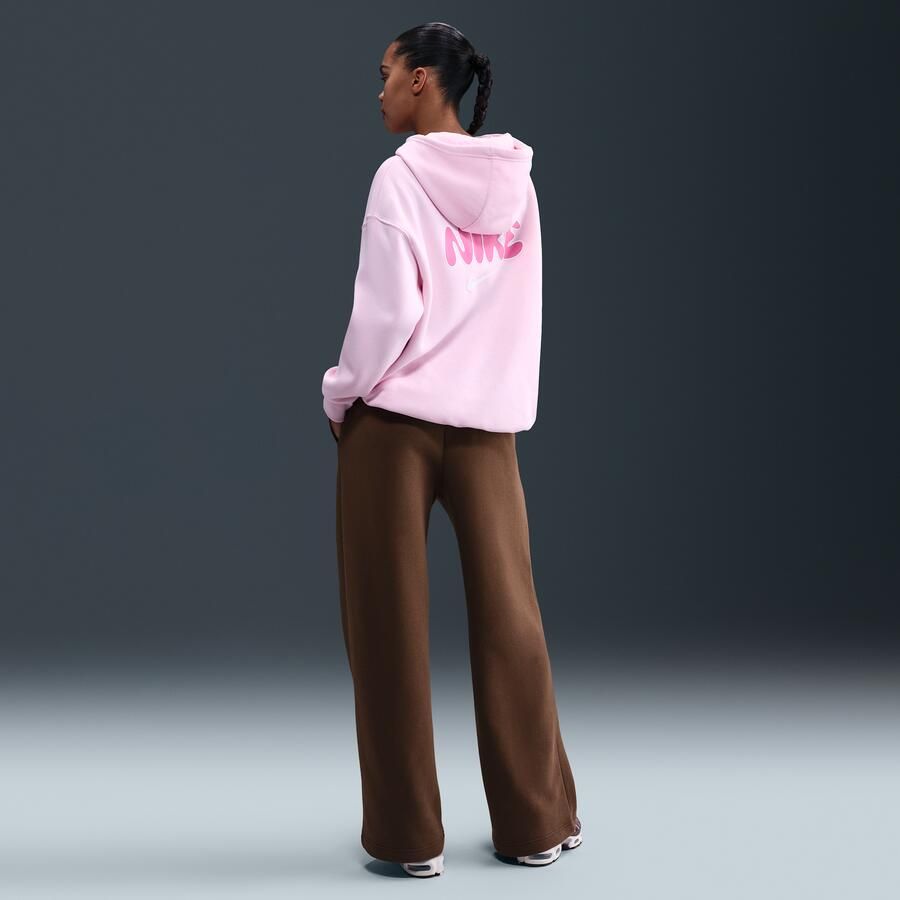 Nike damesbroek met hoge taille en wijde pijpen Bruin - Foto 3