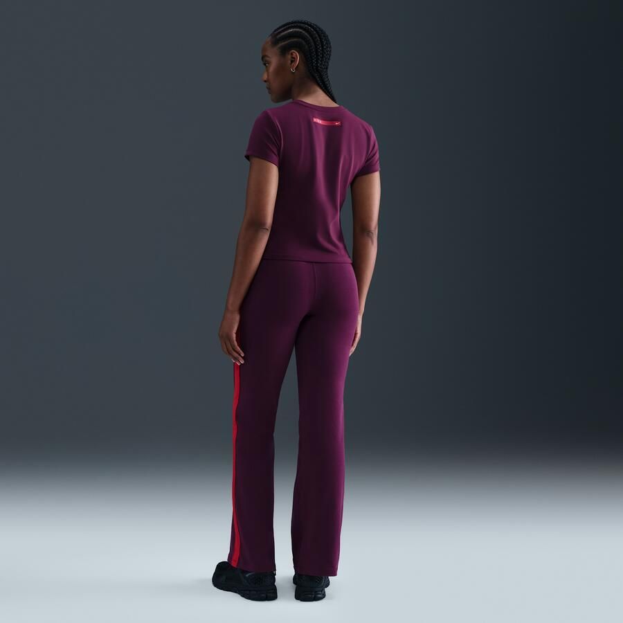Nike damesbroek met hoge taille Rood - Foto 3