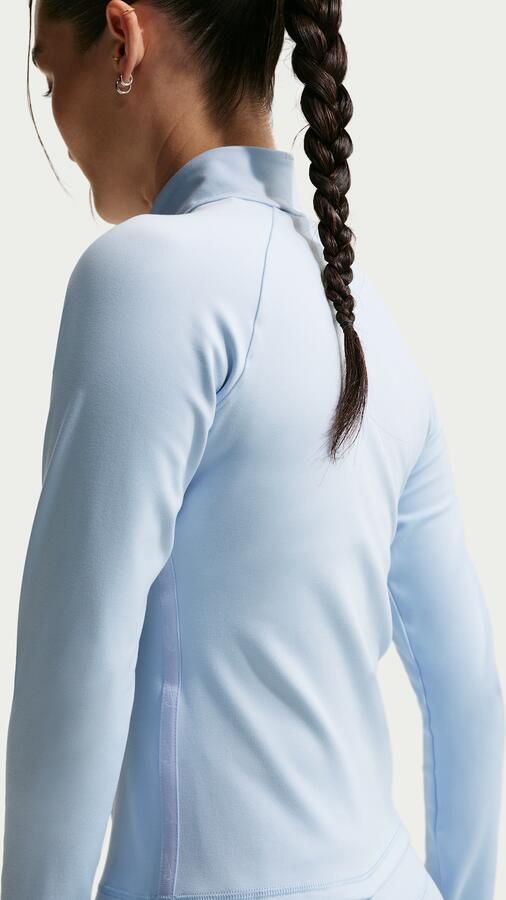 Nike damesjack met lange mouwen Blauw - Foto 3