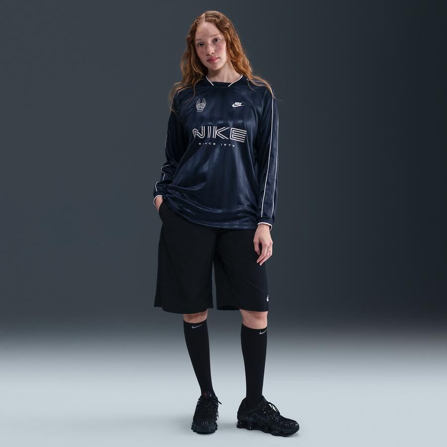 Nike damestop van jersey met lange mouwen Blauw - Foto 3