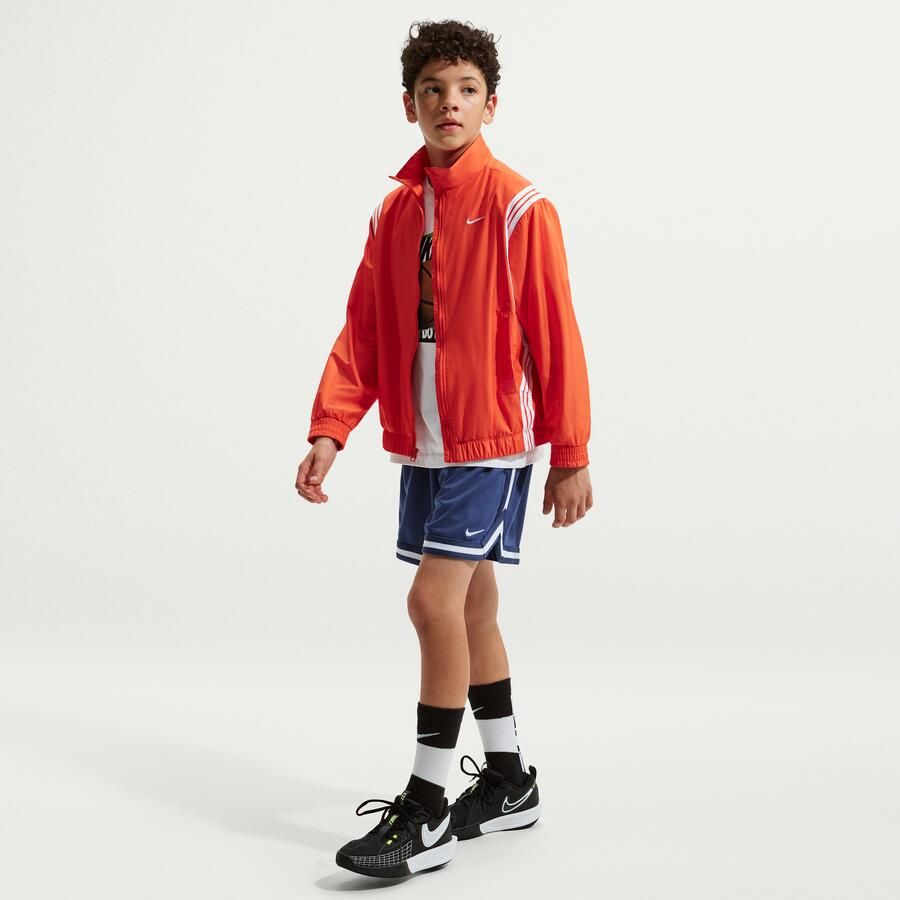 Nike DNA basketbalshorts voor kids (13 cm) Blauw - Foto 4