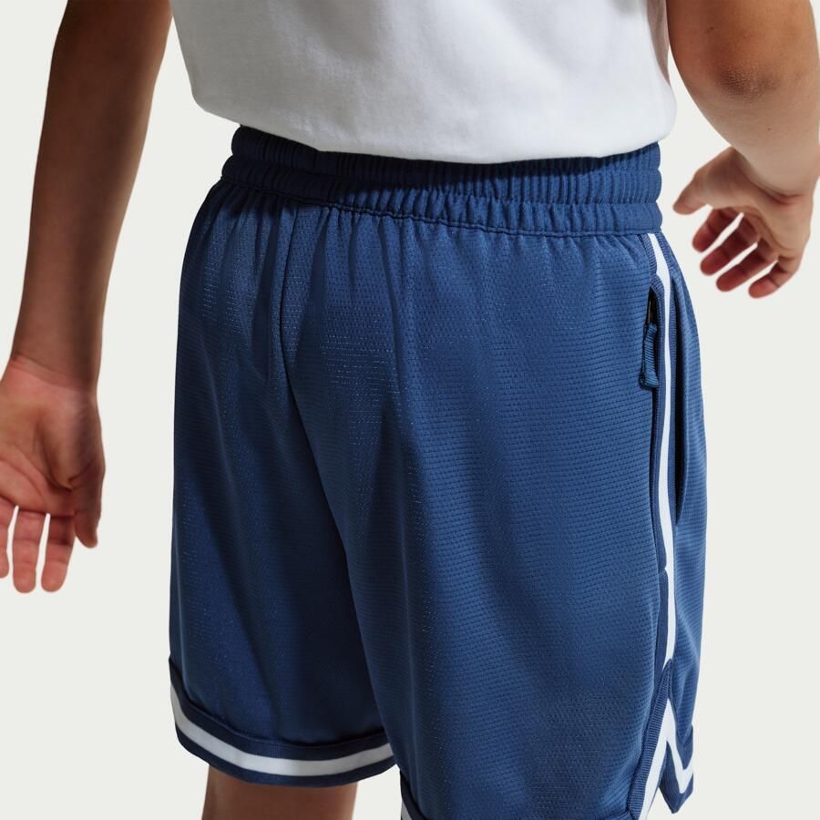 Nike DNA basketbalshorts voor kids (13 cm) Blauw