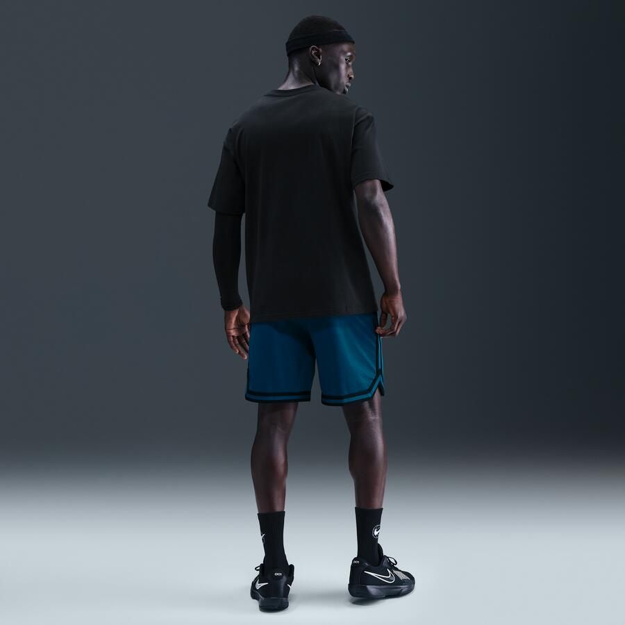 Nike DNA Dri-FIT basketbalshorts voor heren (21 cm) Blauw - Foto 3