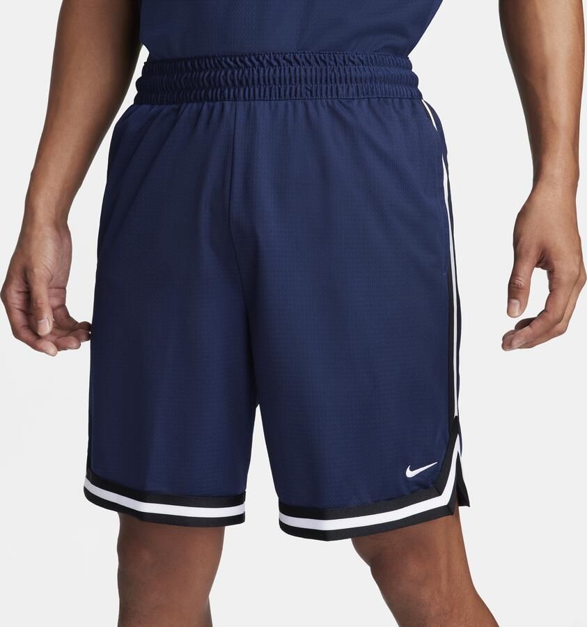 Nike DNA Dri-FIT basketbalshorts voor heren (21 cm) Blauw - Foto 2