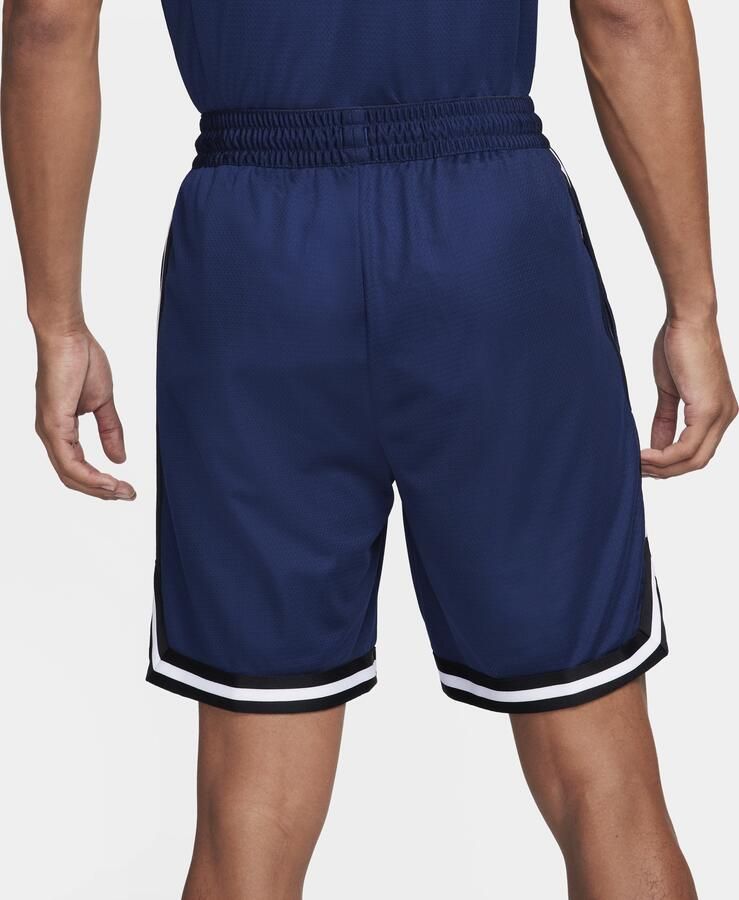 Nike DNA Dri-FIT basketbalshorts voor heren (21 cm) Blauw - Foto 3